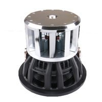 Haute qualité N48 néodyme aimant moteur 4 pouces bobine vocale 3000w rms neo subwoofer 12 pouces/15 pouces