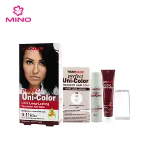 Unicolor Haarverf Items 60Ml En 60Ml Private Label Natuurlijke Kruiden Haar Kleur Fabrikant