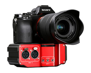 SR-PAX2 <strong>Audio</strong> Mixer Preamplifier Two XLR and 3.5mm <strong>Jack</strong> for DSLR Mirrorless Blackmagic Design Pocket Cinema Camera - Product Image 4