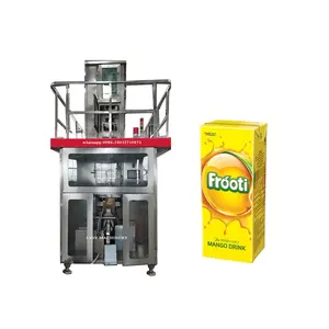 Hoge Efficiency Automatische Melk Kartonnen Doos Vullen Sluitmachine Aangepaste