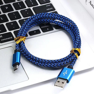 Productos más calientes 2018 mirco usb cable de nylon trenzado para Android cable usb - Product Image 2
