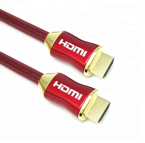 Câble HDMI haute vitesse pour vidéo 3D 4K 2160P, vidéo hd, xxx, 19 broches, pour HDTV, HDCP 2.2