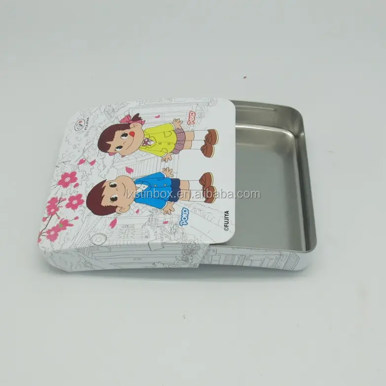Custom Design Mini Colorful Plastic Embossed Mint Lid Cards