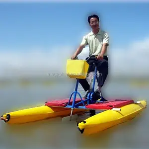 海滩公园流行水自行车踏板船出售
