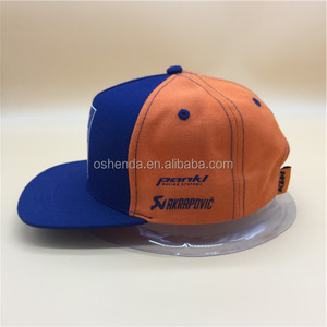 Casquettes de démarrage vierges à bord plat 6 panneaux personnalisées en gros - Product Image 4