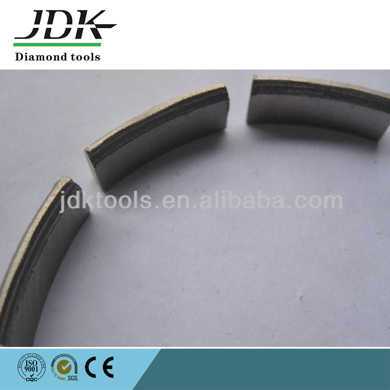 Алмазный сегмент для сверления с водой с сердечником 52-300 мм