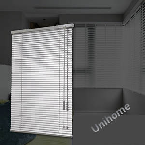 Stores vénitiens en <span class=keywords><strong>aluminium</strong></span> à lamelles de 25 mm, couleur argent, style moderne, pas cher - Product Image 2