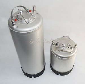 Acero inoxidable 304 9 litros/2,5 galones Ball Lock Sada Beer Keg New Homebrewing Tapa con válvula de alivio de presión Metal - Product Image 2