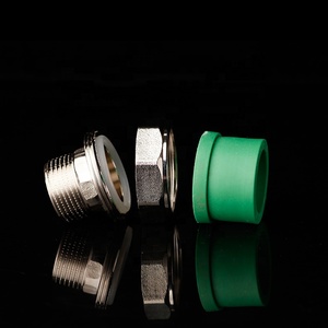 Áp lực cao phụ kiện đường ống ppr nam Công Đoàn với Brass chủ đề PPR Công Đoàn - Product Image 2