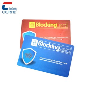 Amazon Venta caliente RFID bloqueo tarjeta RFID exploración bloqueador para el pago seguro - Product Image 5