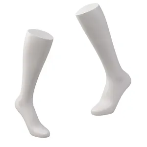 Männer Socken zeigen männliche Fuß formen Strumpf Mannequin Füße Anzeige für lange Socken