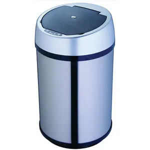 SKH031-16 Eco-Friendly Infrared Dustbin Automatic Sensor Dustbin Stainless Steel Dustbin