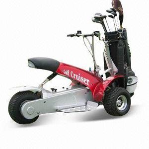 Caddie <span class=keywords><strong>de</strong></span> <span class=keywords><strong>Golf</strong></span> électrique d'<span class=keywords><strong>occasion</strong></span>, 1000w, siège arrière, alimenté - Product Image 1