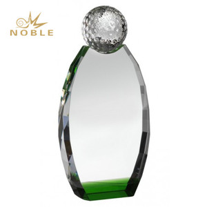 Nuevo diseño personalizado grabado de cristal <span class=keywords><strong>trofeos</strong></span> de <span class=keywords><strong>Golf</strong></span> - Product Image 1