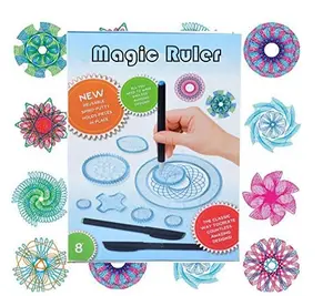 Kinderen Magic Ruler Schilderij Set Grijpende Tandwielen Wielen Tekening Accessoires Creative Educatief Toyss Voor Volwassen