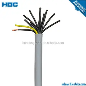 H05VV-F H07VV-F kontrol kablosu esnek bakır PVC yalıtım ve kılıf yuvarlak gery beyaz 300/500 V DIN VDE IEC standart