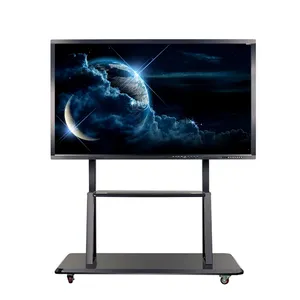 10 Poin IR Touch 65 Inch USB Papan Tulis Interaktif Smart Board