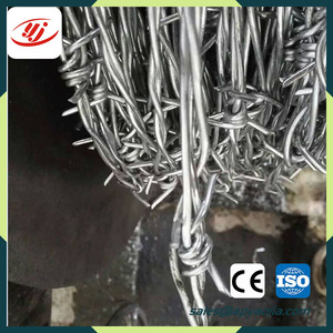 China 2016 precio por rollo <span class=keywords><strong>cerca</strong></span> de alambre de púas de alambre de púas - Product Image 5
