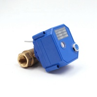 CWX-25S Mini actionneur électrique moteur vanne à boisseau sphérique 5V 12V 24V 110V 220V motorisé en acier inoxydable 304 vanne électrique