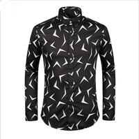 Haute qualité dernières conceptions de chemises pour hommes personnalisées par sublimation pour hommes 2020