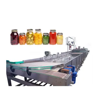 Washing peeling cutting sorting filling canned fruit processing machine production line