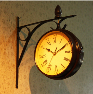 Il moderno mini orologio decorazione orologio <span class=keywords><strong>da</strong></span> parete doppia faccia orologio <span class=keywords><strong>da</strong></span> parete - Product Image 1