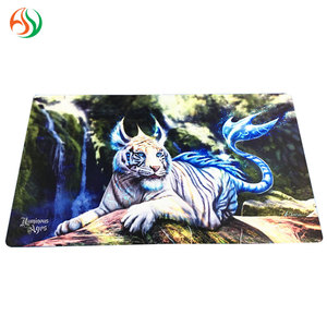 Fashion Custom Anime RGB <strong>Gaming</strong> <strong>Mat</strong> Large Neoprene Rubber Fabric Anti Slip Card Play <strong>Mat</strong> for PC <strong>Gaming</strong> Desk Use - Product Image 3