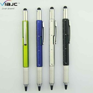 5 trong 1 công cụ đa chức năng bút với screwdrive/người cai trị/cấp/Active Stylus - Product Image 5