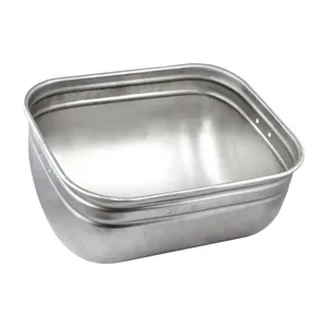 stainless steel feeding trough for pig