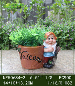 야외 장식용 화분 재배자와 재미있는 정원 그놈 동상 제품 카테고리 정원 장식품 - Product Image 4