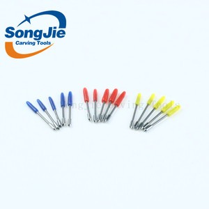 Graphtec להב cb09 טונגסטן קרביד פלוטר סכין/קרביד חיתוך סכין/קרביד חריטת להב