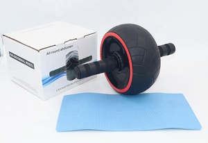 Top bán mô hình im lặng lốp da bụng tập thể dục bánh xe lốp lớn bánh xe duy nhất AB điện con lăn bánh xe - Product Image 6