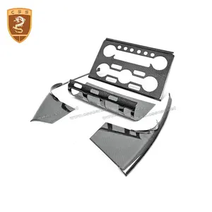 แผงควบคุมคาร์บอนไฟเบอร์สำหรับรถยนต์,อุปกรณ์ตกแต่งภายในเหมาะสำหรับ Nisan GTR R35 LHD RHD - Product Image 1