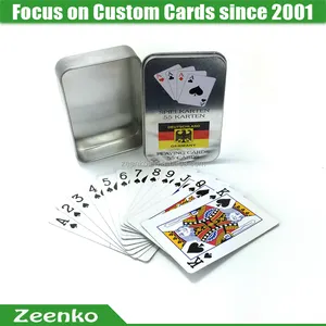 C024 标准尺寸或定制内存游戏卡迷你卡游戏专业印刷扑克牌