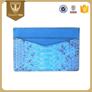 Tùy chỉnh <span class=keywords><strong>Python</strong></span> Thẻ Tín Dụng Wallet/100% <span class=keywords><strong>Python</strong></span> Da Thẻ Wallet, Chủ Thẻ tín dụng Wallet - Product Image 2