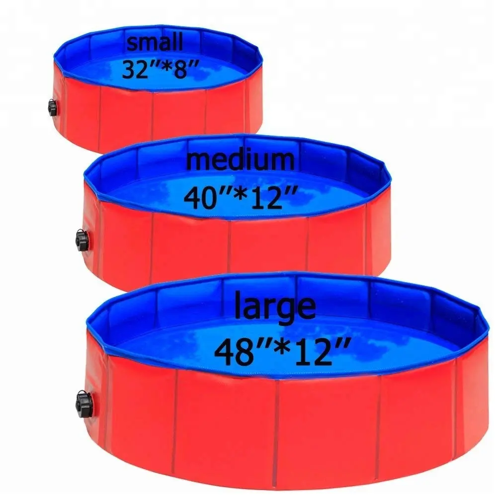 FDS Hot Selling Durable Pet Reinigungs pool, PVC Hochwertiges tragbares Hunde becken, Schwimmbad