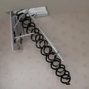 Stair Lift China Rubber Foot Handrail Folding Ladder Aluminum Folding Loft Ladder