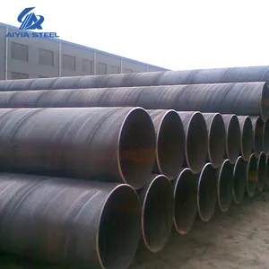 Aiyia dn500鋼管20インチ6m長さ金属パイプapi 5lガスパイプラインスパイラル鋼管