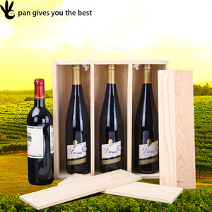 Por Encargo Cajas De Vino De Madera Al Por Mayor De Madera de Pino - Product Image 1