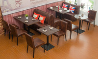 Easy — quatre sièges carrés, table et chaises en marbre, pot chaud chinois