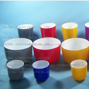 Aerosol de color cristal tarro / l,m S diferentes tamaños, diferentes formas personalizada rociado color cristal tarro - Product Image 1