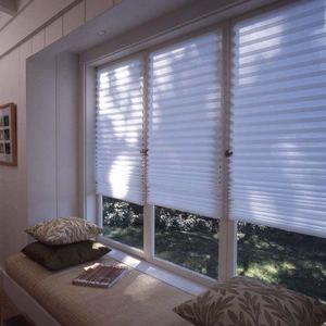 Ciselure — rideau en papier plissé, <span class=keywords><strong>occultant</strong></span>, sans fil, en tissu plissé, ombrage pour fenêtre - Product Image 4