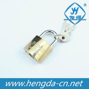 YH1240 三重円形真鍮製南京錠 20mm-50mm 銅製ロック 同一鍵式 製品カテゴリ 鍵 - Product Image 3