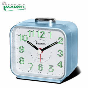 Reloj Despertador Analógico de Cuarzo IMSH BM09201, Reloj Despertador de Mesa, Reloj Despertador de Escritorio, Reloj Despertador Analógico Cuadrado Personalizado - Product Image 3