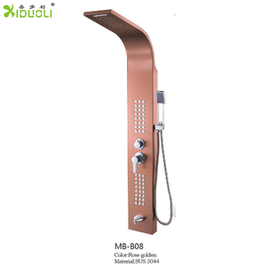 Panneau <span class=keywords><strong>de</strong></span> <span class=keywords><strong>douche</strong></span> multifonction en acier inoxydable avec radio intégrée - Product Image 3