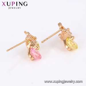 95004 Elegante creatività disegno della ragazza dei monili d'oro <span class=keywords><strong>orecchini</strong></span> vite prigioniera di figura della bicicletta per la vendita calda - Product Image 5