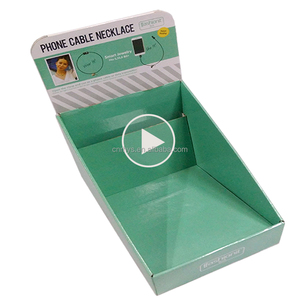 Scatola di carta espositiva in carta ondulata tazza di porcellana <span class=keywords><strong>POP</strong></span> per la promozione del supermercato PDQ - Product Image 6