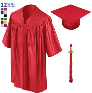 Togas y Birretes de Graduación para Jardín de Niños al por Mayor, Toga de Graduación Verde para Niños - Product Image 2