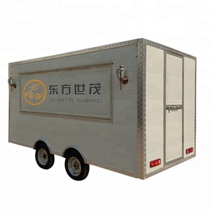 Teel inoxidable alimentos remolque móvil carrito de comida bocadillos camión con precio de fábrica - Product Image 4