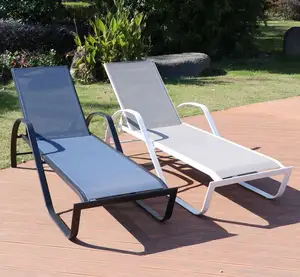 Aluminium Outdoor Patio Swimming Pool Sun Sunbed Sunlounge Poolside Loungers Furniture For Luxury Hotels Resorts Restaurants